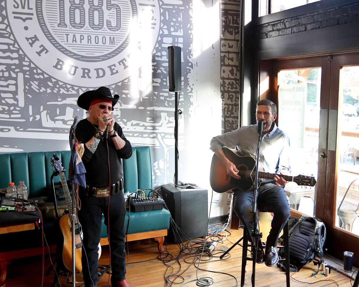 Carolina Slim and Freddie Vanderford at 1885 Taproom