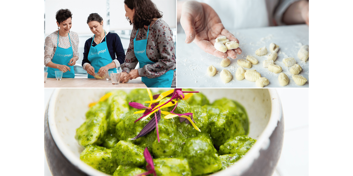 Make Epic Pesto Gnocchi With Chef Rachel - Pasta Making Cooking Class in Philadelphia | Classpop!\u2122