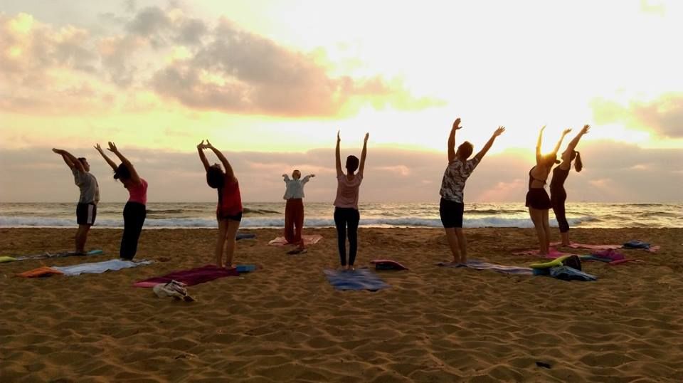 Sunset YOGA Bliss at Sandy Beach - WEDNESDAY 16\/10