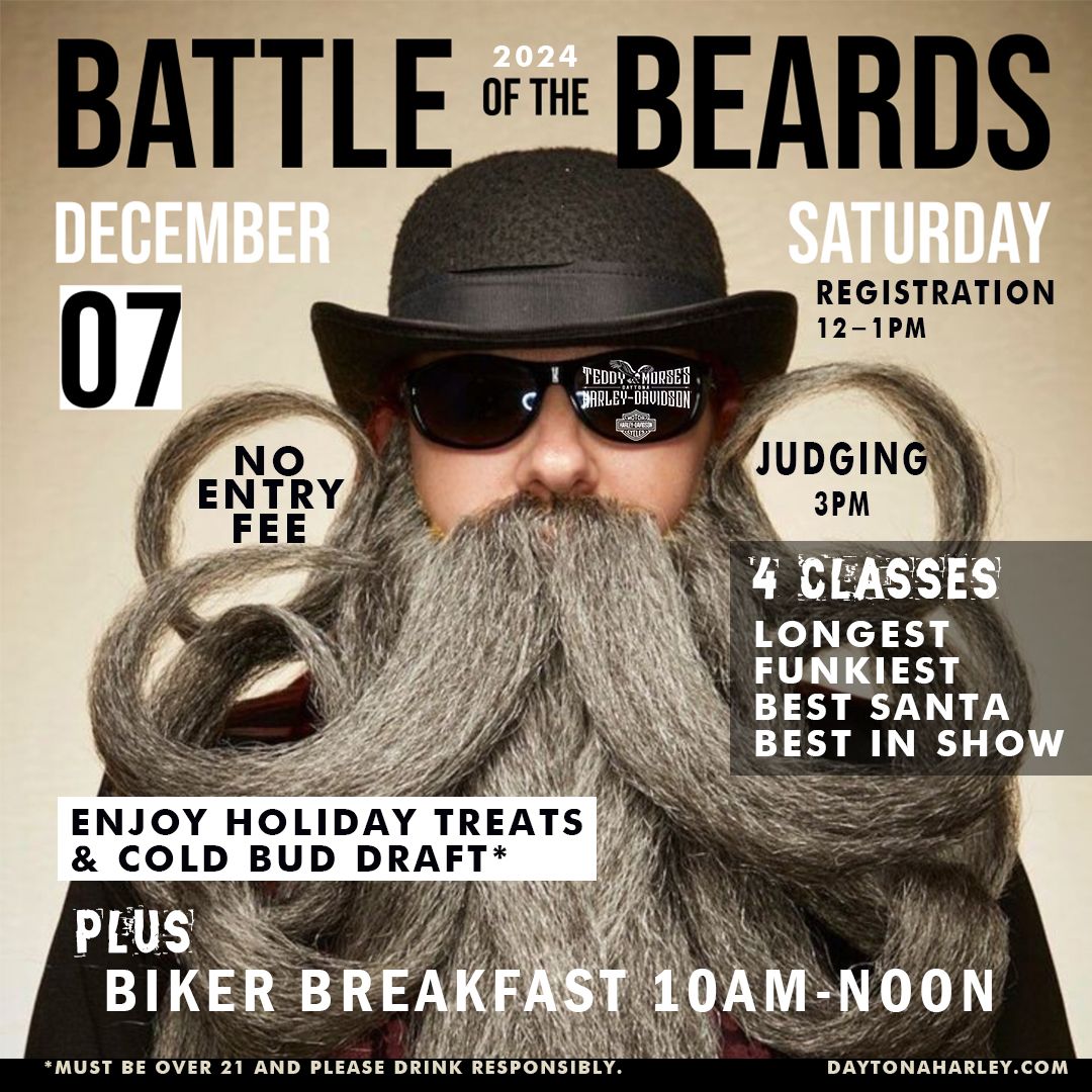 Biker Breakfast & Battle of the Beards