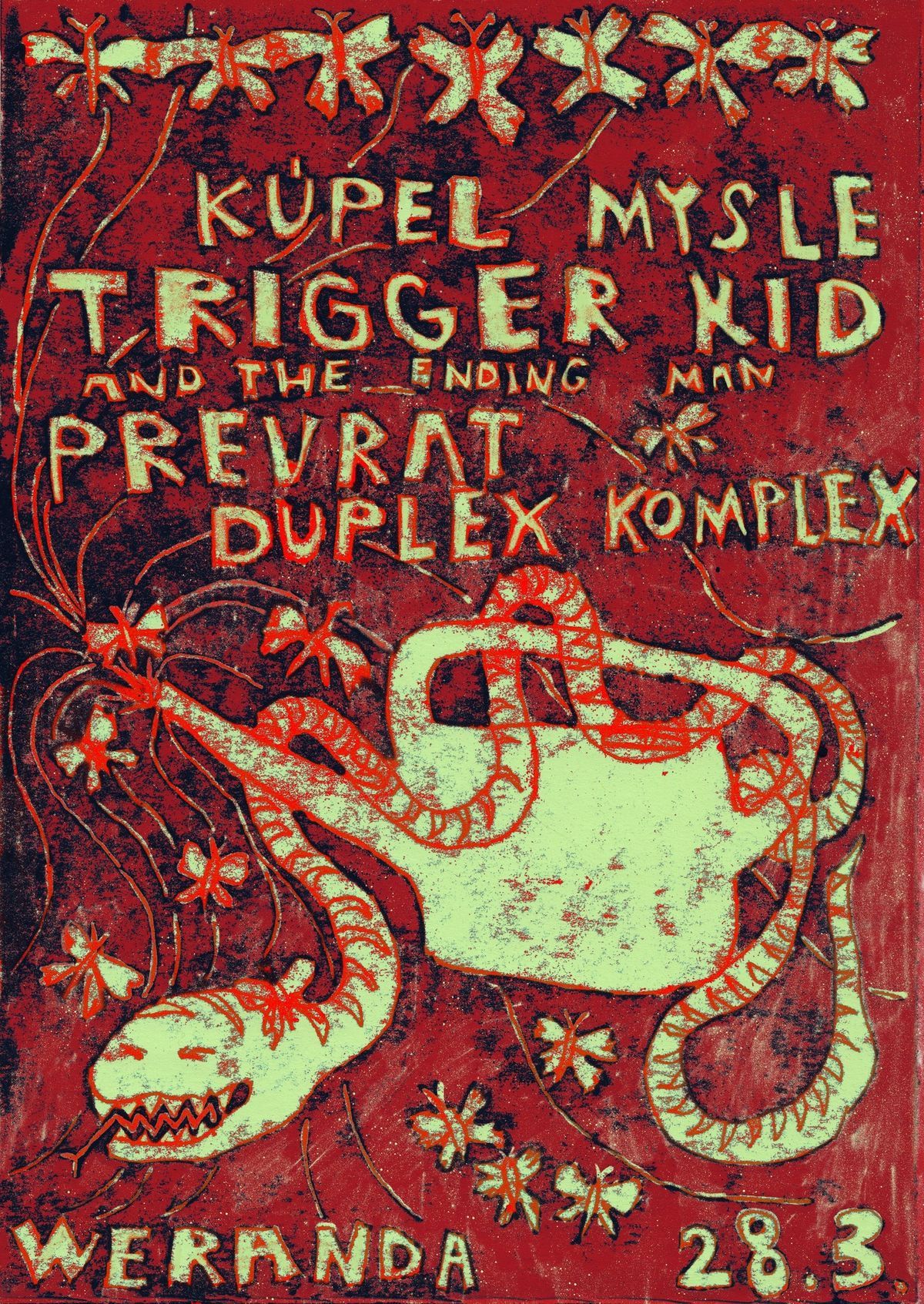 Trigger Kid & the Ending Man \/ K\u00fapel Mysle \/ Prevrat \/ Duplex Komplex