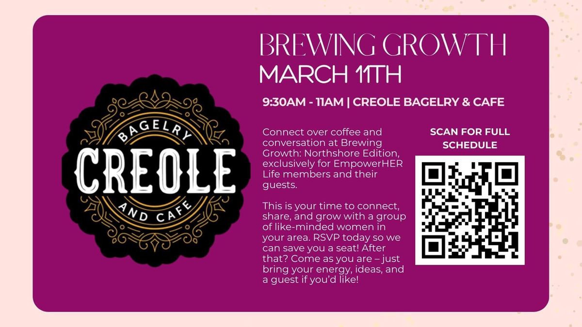 Brewing Growth at Creole Bagelry  