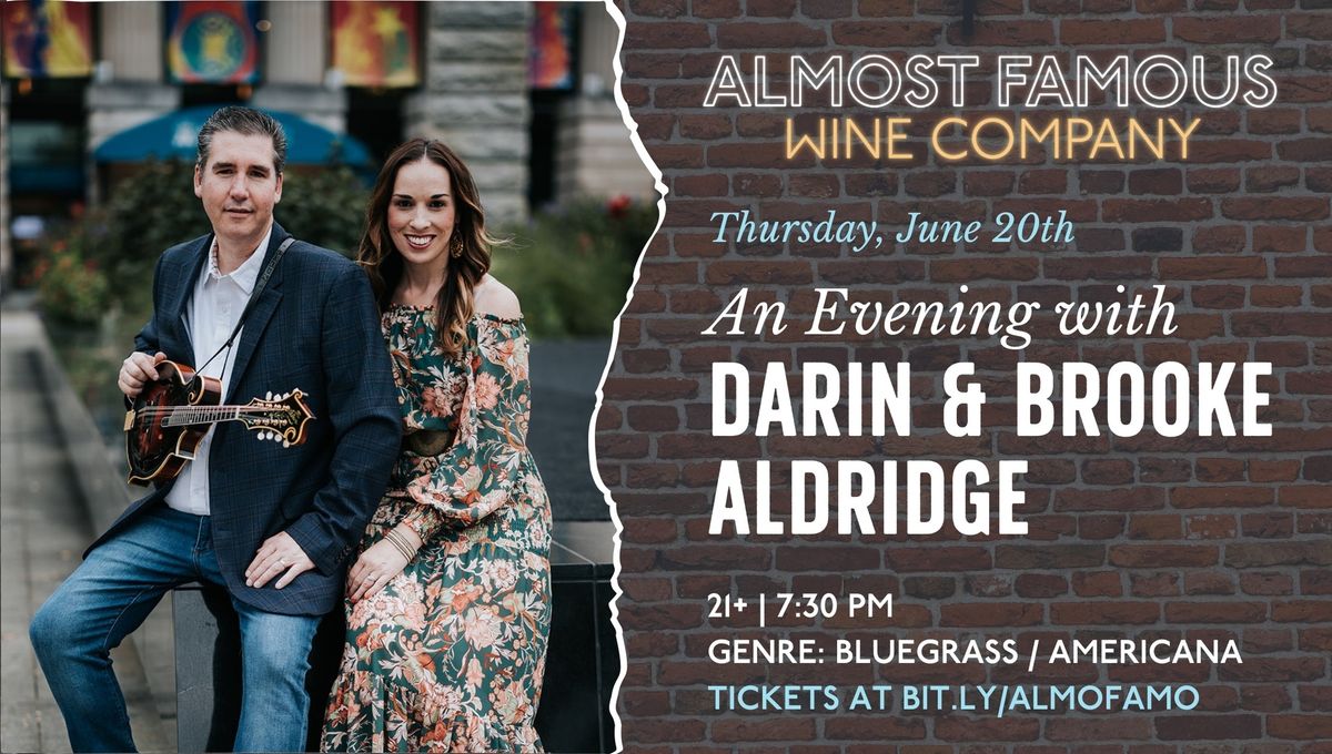 Livermore, CA: An Evening with Darin & Brooke Aldridge
