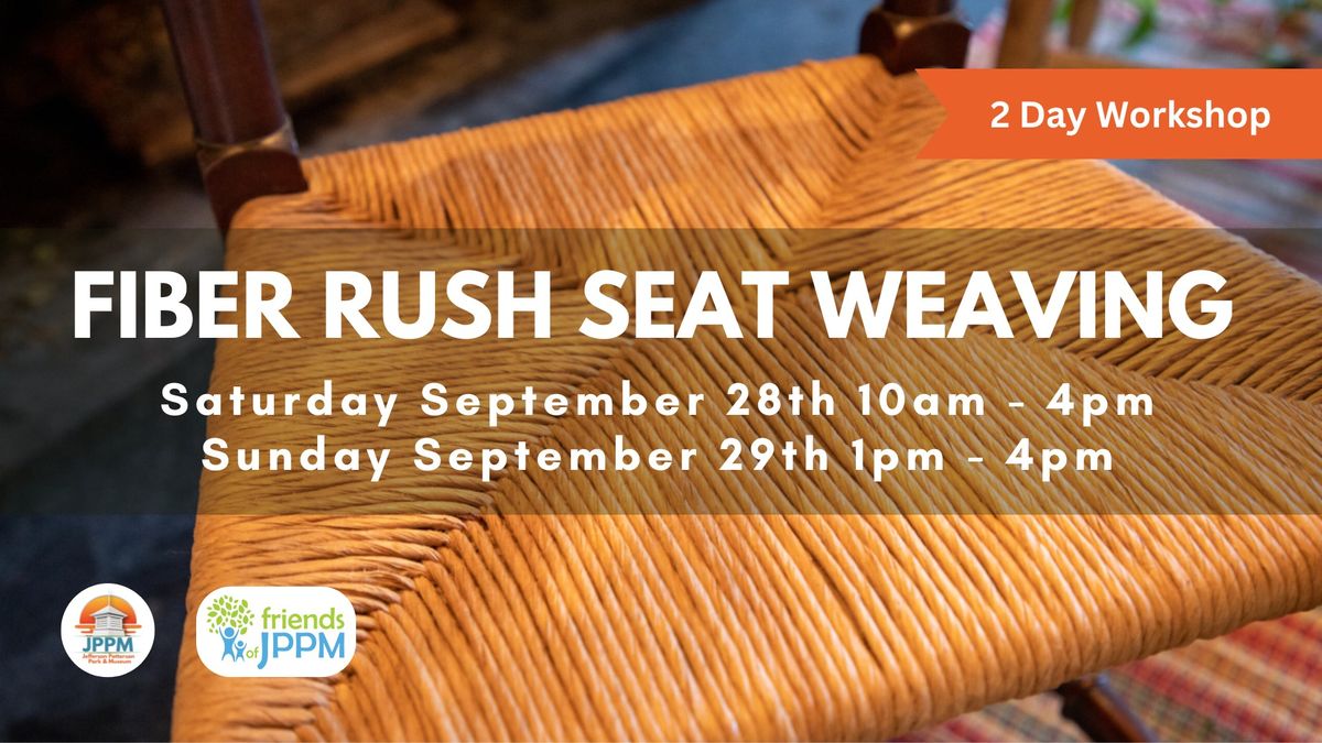 Fiber Rush Seat Weaving