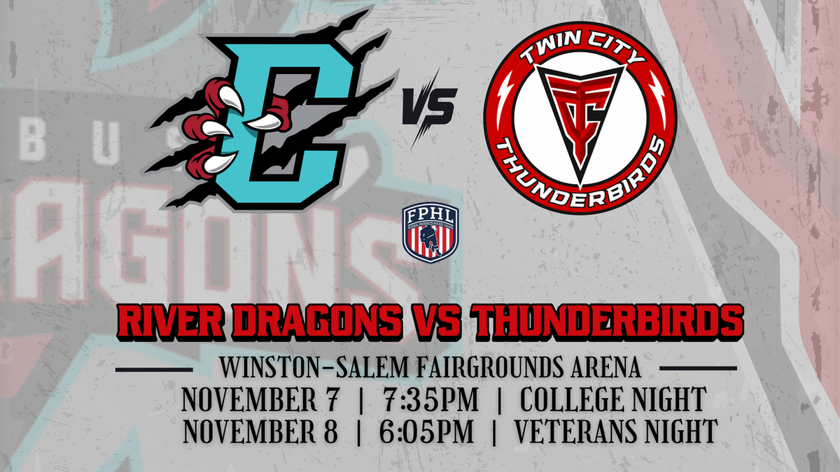 Twin City Thunderbirds at Blue Ridge Bobcats Mens Hockey at The Apex