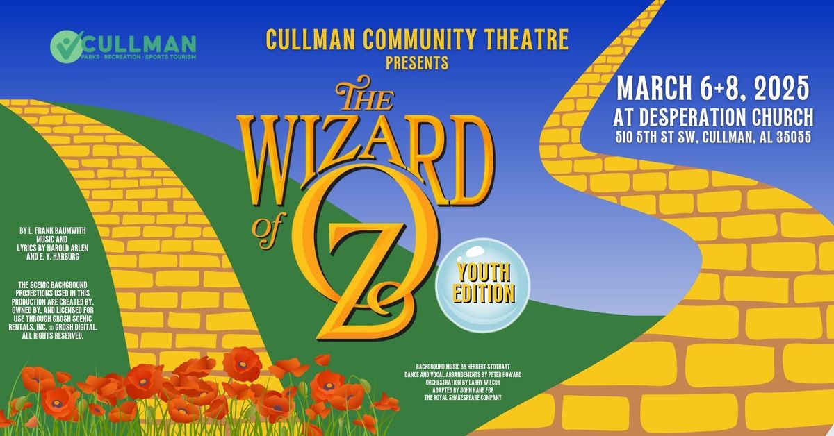 CCT's Wizard of Oz: Youth Edition