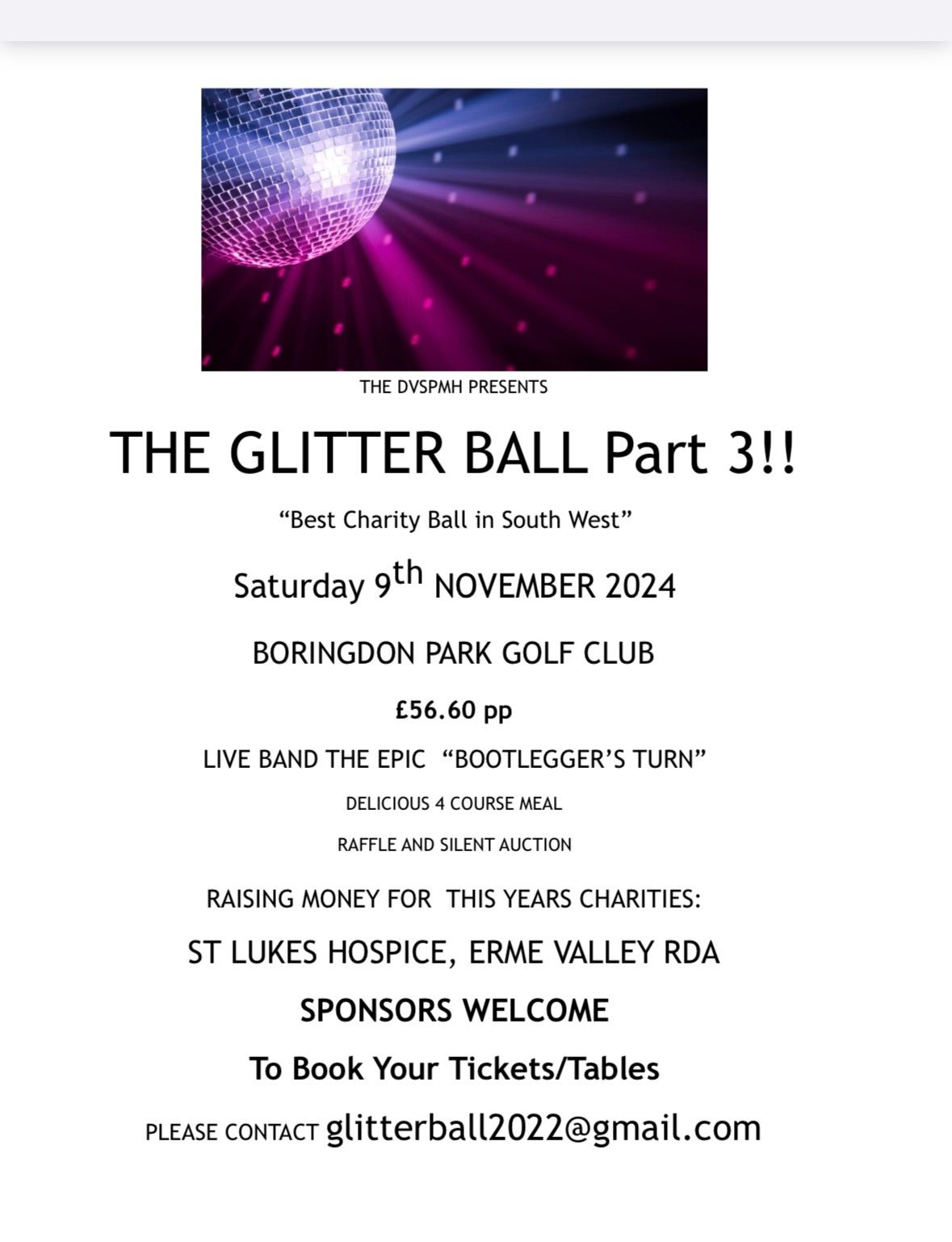 GLITTER BALL 2024