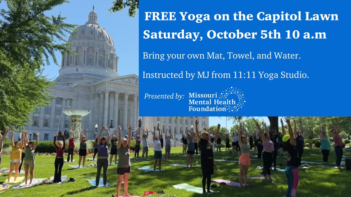 FREE Yoga on the Capitol Lawn