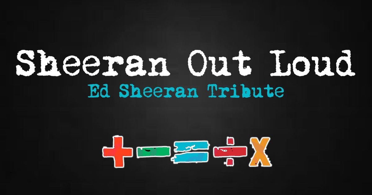 Ed Sheeran Tribute Night - Milk Bar