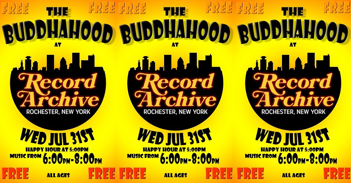 BuddhaHood at Record Archive Happy Hour