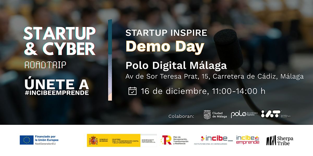 Demo Day  Startup Inspire en Polo Digital M\u00e1laga