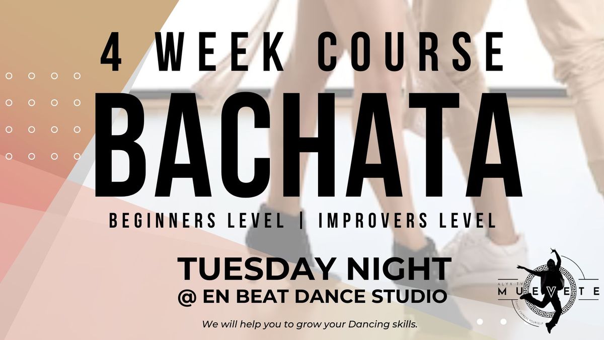 BACHATA 4WK Course Beginners Level | Improvers Level 