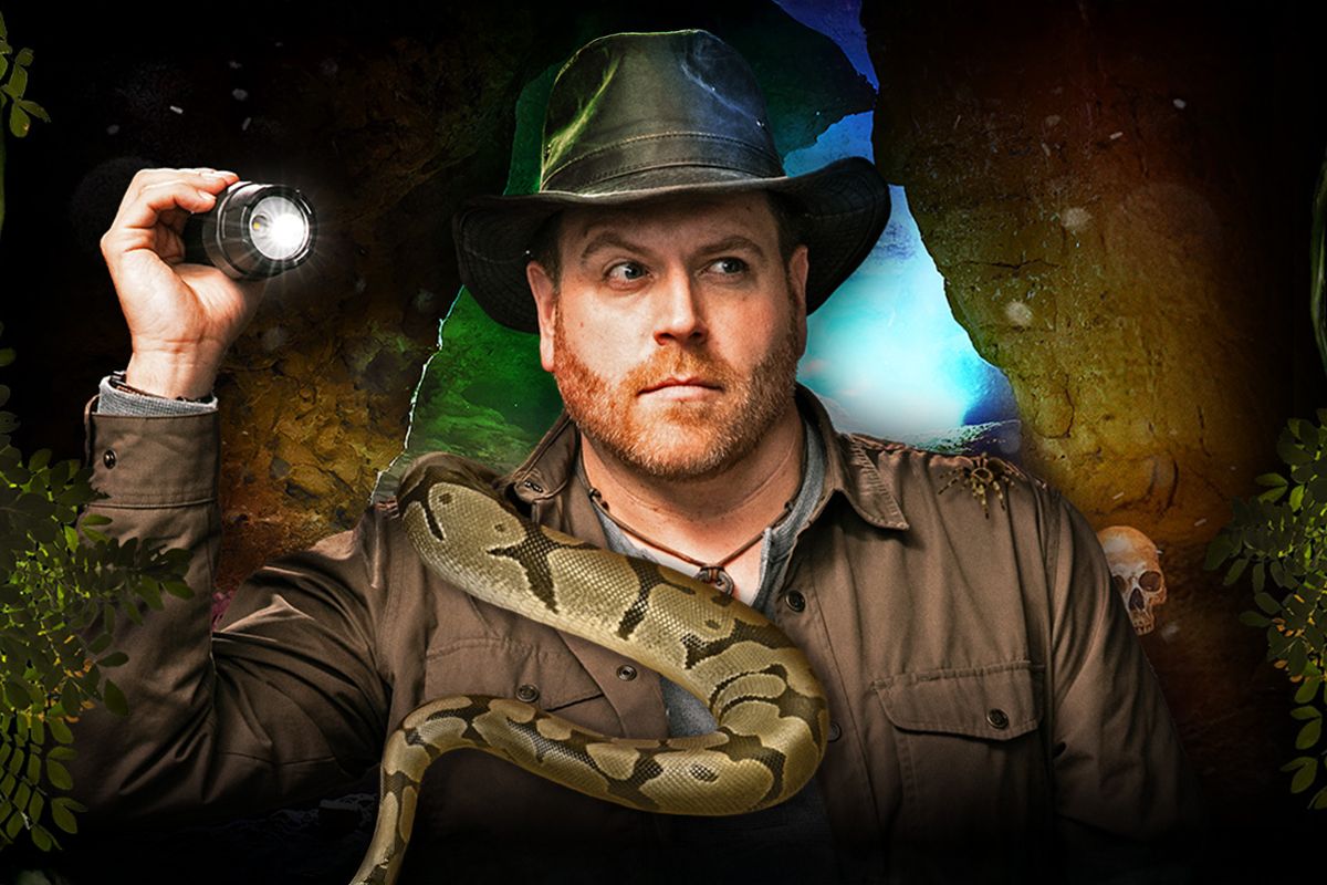 Josh Gates at Criss Angel Theater at Planet Hollywood Resort and Casino