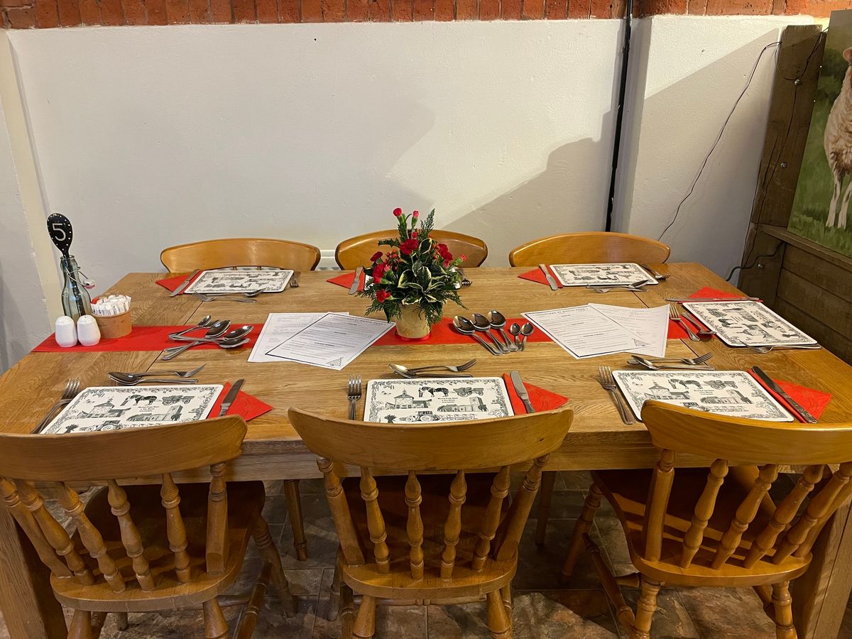 Festive Menu at Manor Farm