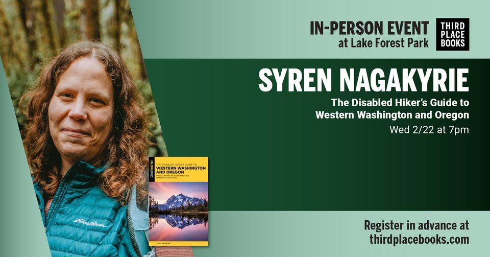 Syren Nagakyrie presents 'The Disabled Hiker's Guide to Western Washington and Oregon: Outdoor Adven