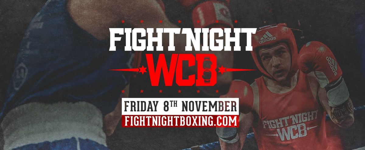 FIGHT NIGHT WHITE COLLAR BOXING | FRIDAY 8TH NOVEMBER