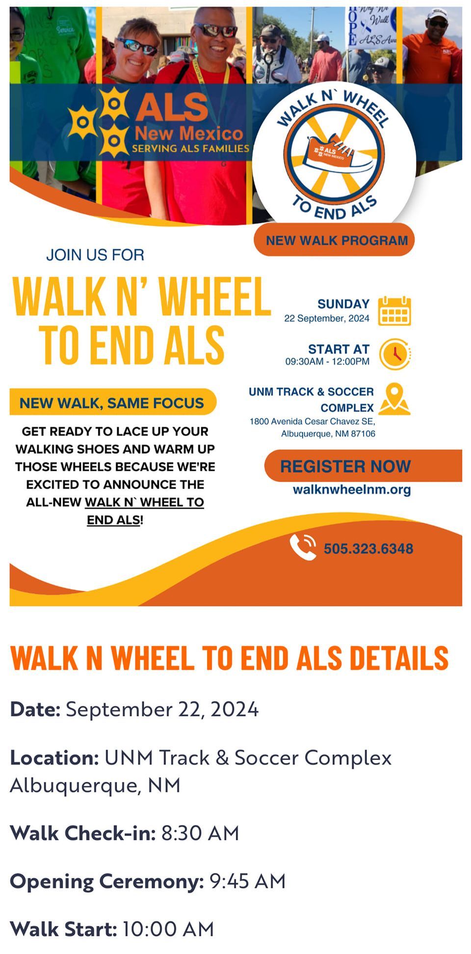 Walk N' Wheel to end ALS