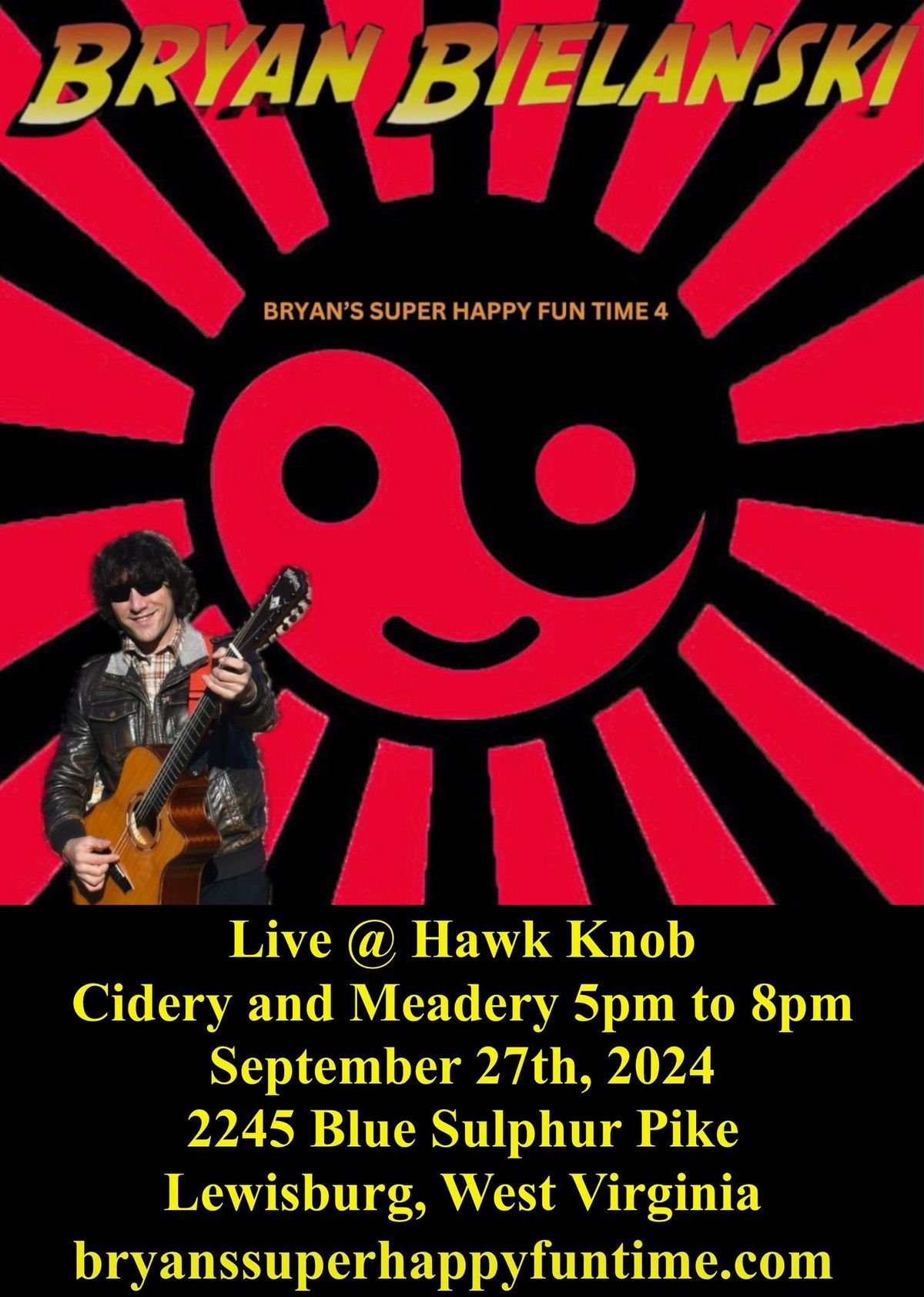 Bryan Bielanski Live @ Hawk Knob Cidery and Meadery