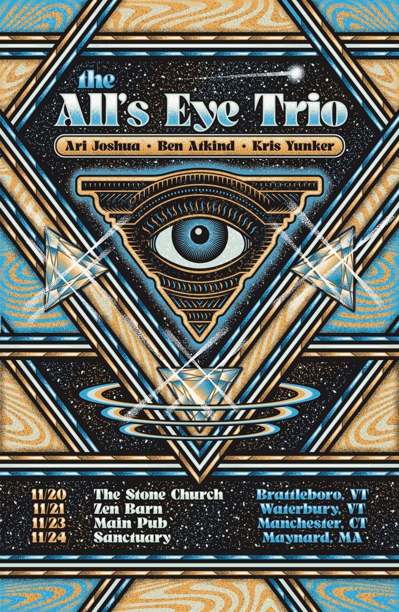 All's Eye Trio East Coast Dates November 2024 (Joshua, Atkind, Yunker)