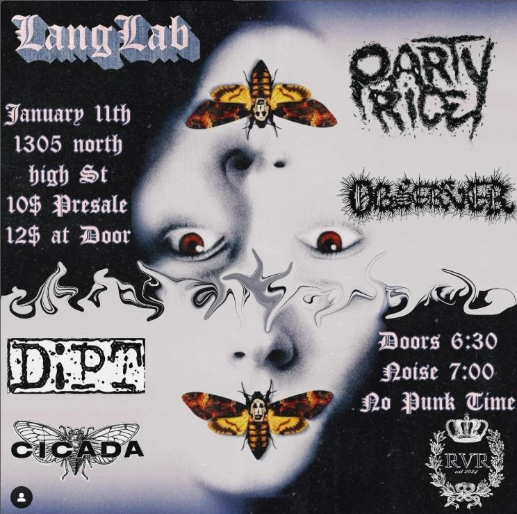 Party Rice w\/s\/g DIPT, Cicada, and Observer (Metal)