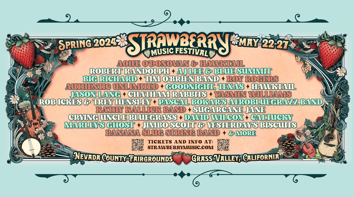 Strawberry Music Festival Spring 2024