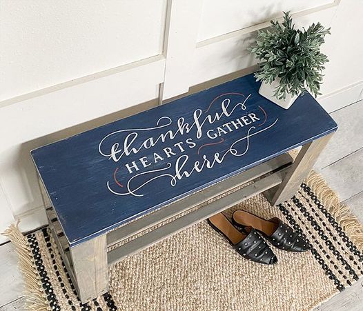 Double Sided Sign, Bench and Planter Box Workshop