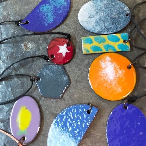 Xmas Enamels Taster: Precious Pendants on the K\u0101piti Coast