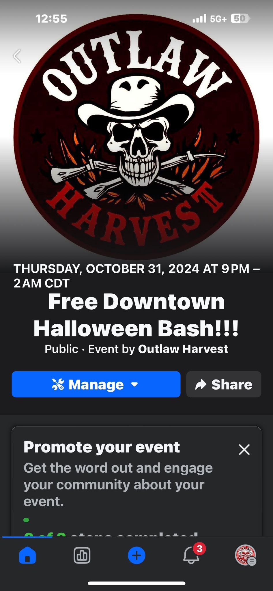 Halloween Bash with The Corpus Creepys and Triptonite!