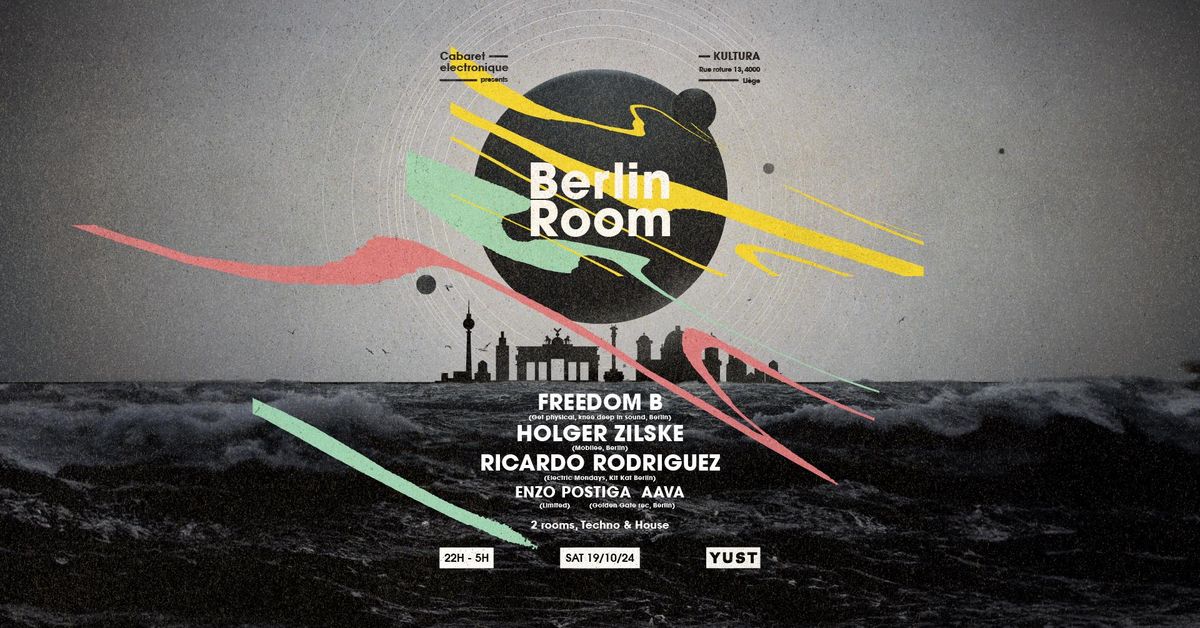 Berlin room @ Kultura (Li\u00e8ge) with FreedomB, Holger zilske, Ricardo Rodriguez, Enzo postiga, Aava