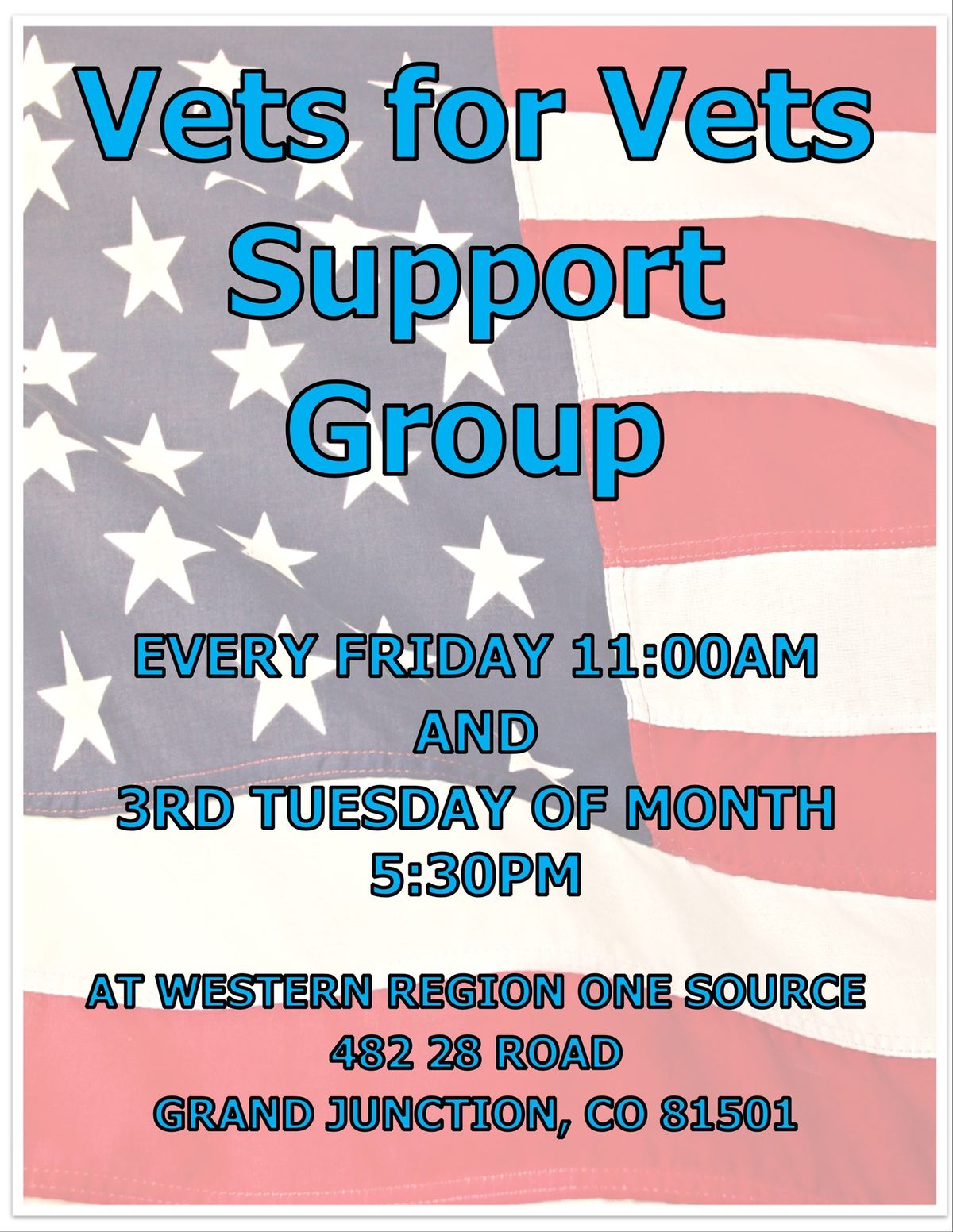 Vets for Vets Support Group 