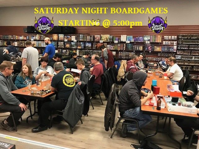 GameStorm's Weekly Saturday Board Game Night 