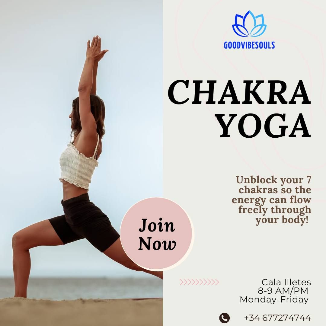 Chakra Yoga Challenge in July in Illetes