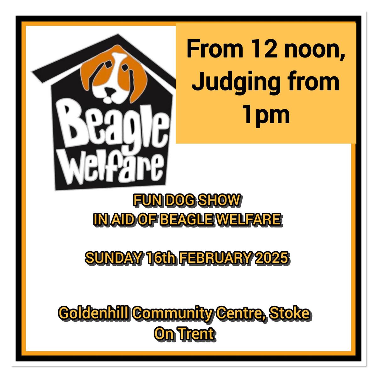 Valentines Fun Dog Show in aid of Beagle Welfare