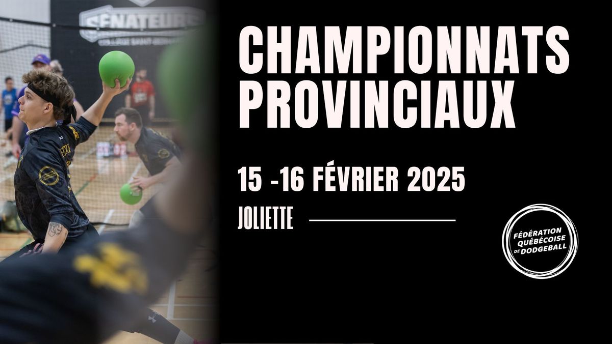 Championnats provinciaux 2025