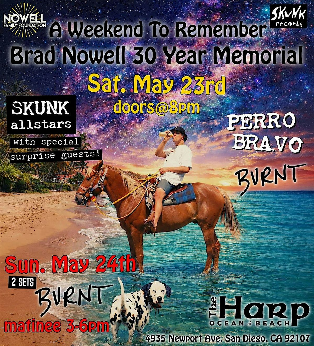 A Weekend To Remember Brad Nowell w\/ Skunk Allstars