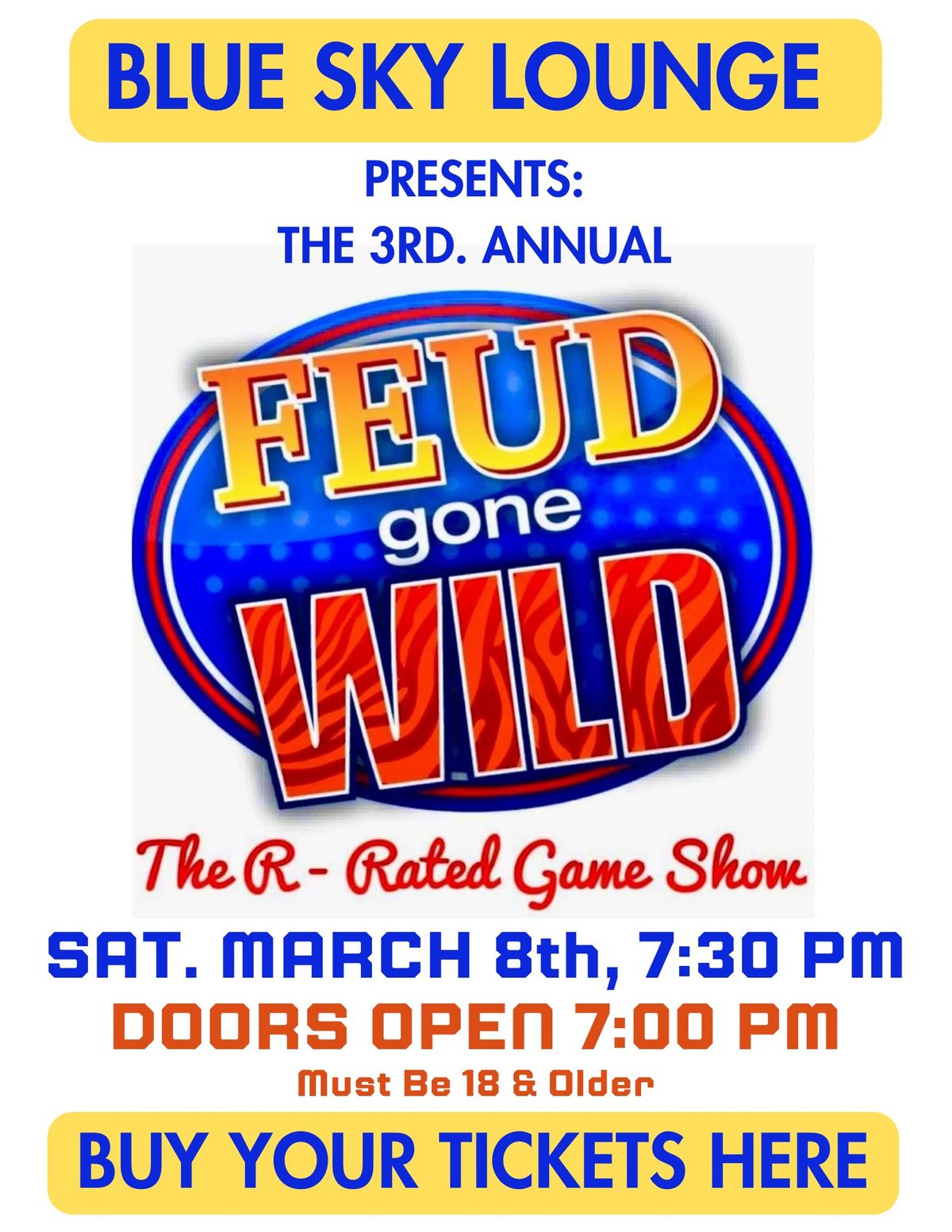 Let's Do The Feud! The R Rated Game Show Comes To Bangor