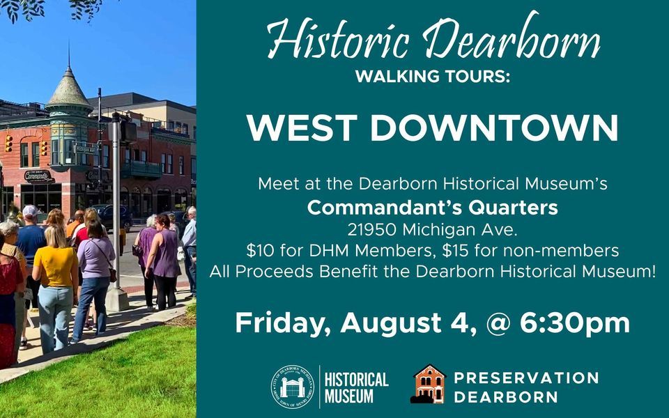 Historic West Downtown Dearborn Walking Tour