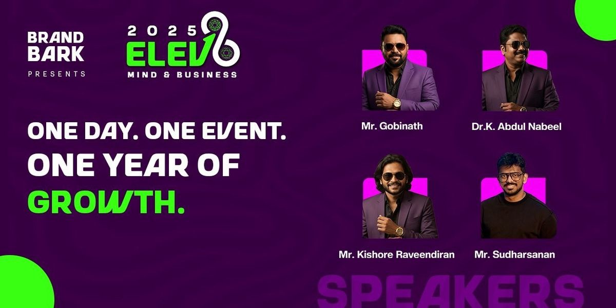 Elev8 2025 - Madurai's First Business Growth Event