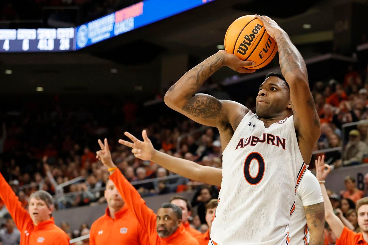 Ole Miss Rebels at Auburn Tigers Mens Basketball