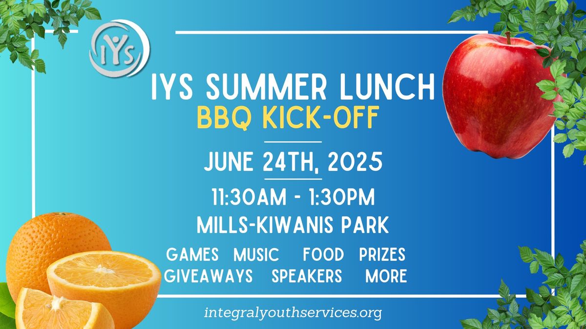 IYS Annual Summer Lunch Kick Off