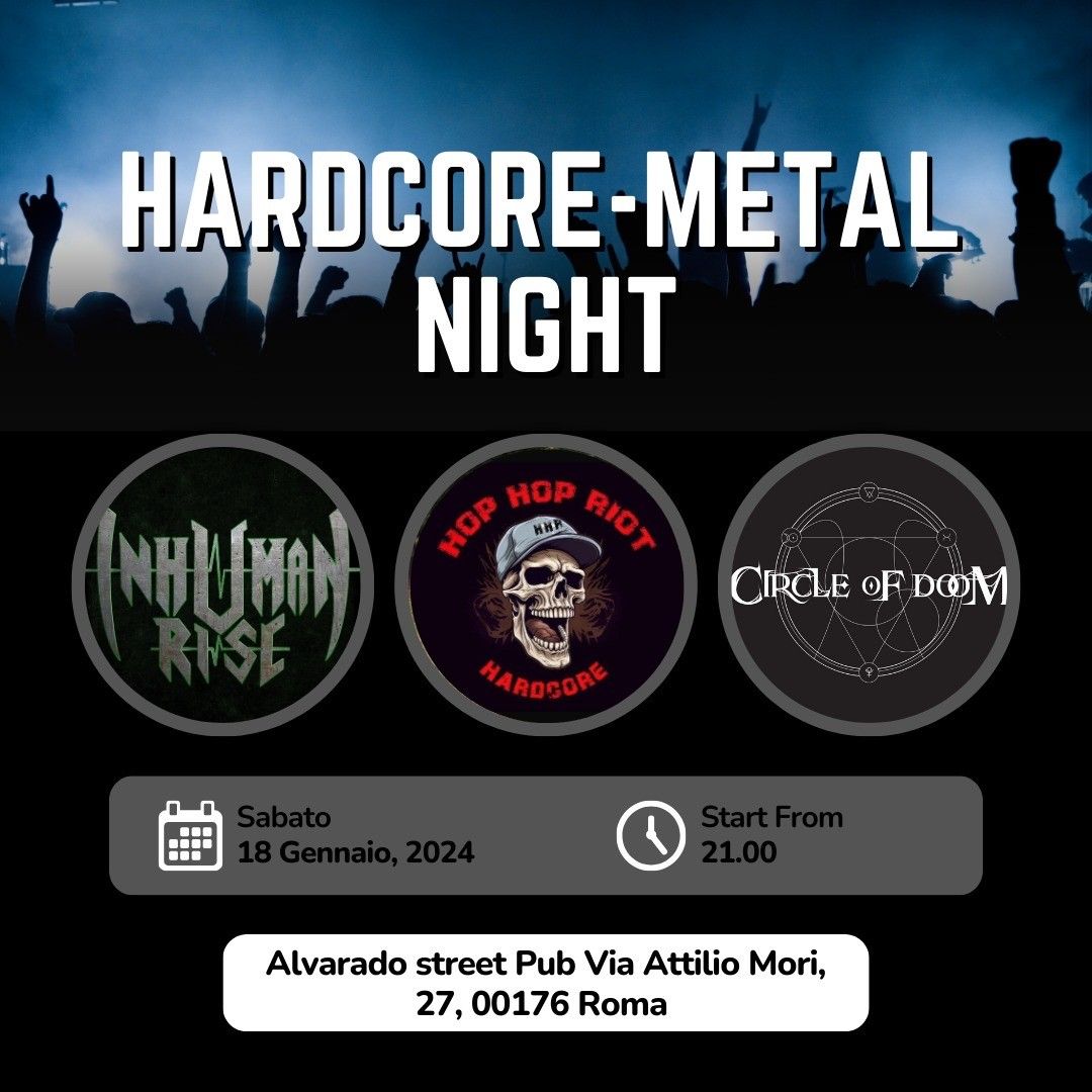 HARDCORE-METAL NIGHT