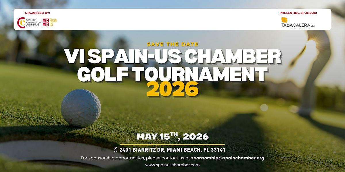 VI SPAIN-US CHAMBER GOLF TOURNAMENT 2026