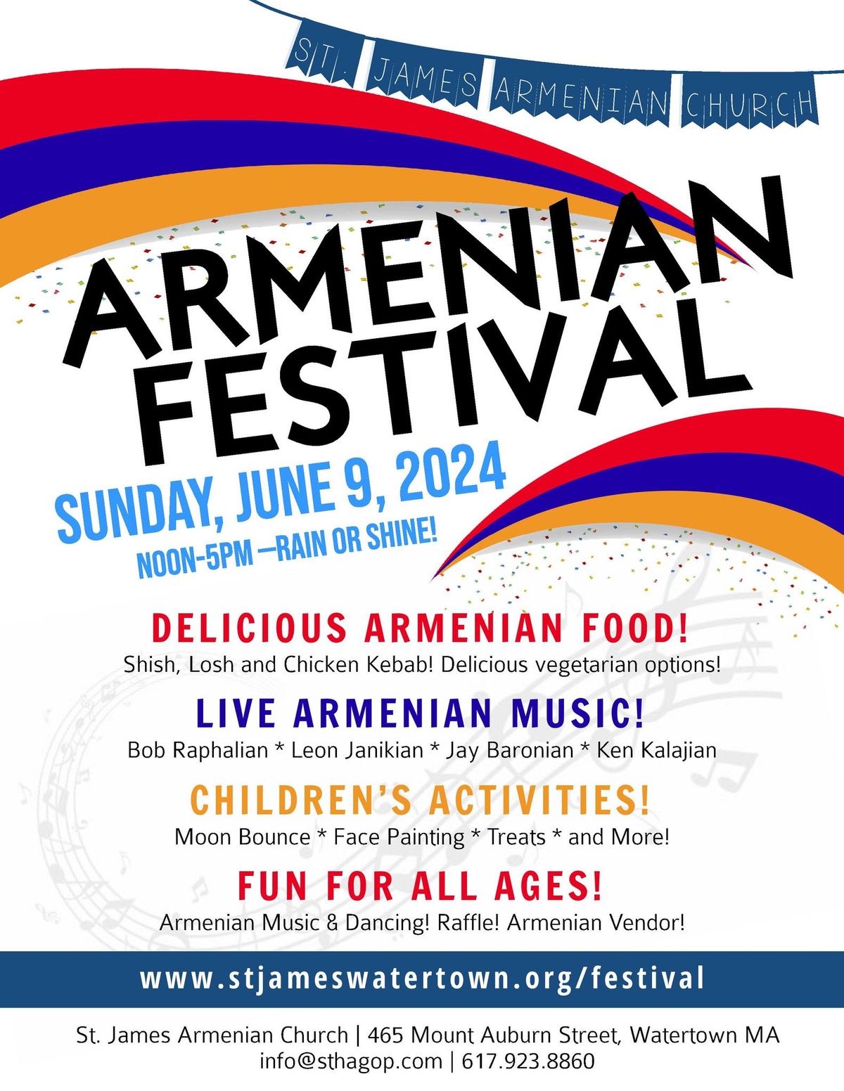 2024 St. James Armenian Festival!