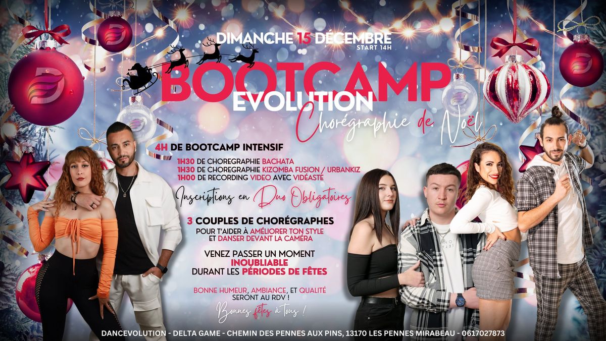 Bootcamp Evolution Chor\u00e9graphie de No\u00ebl - Kizomba x Bachata - Delta Game - Plan de Campagne 