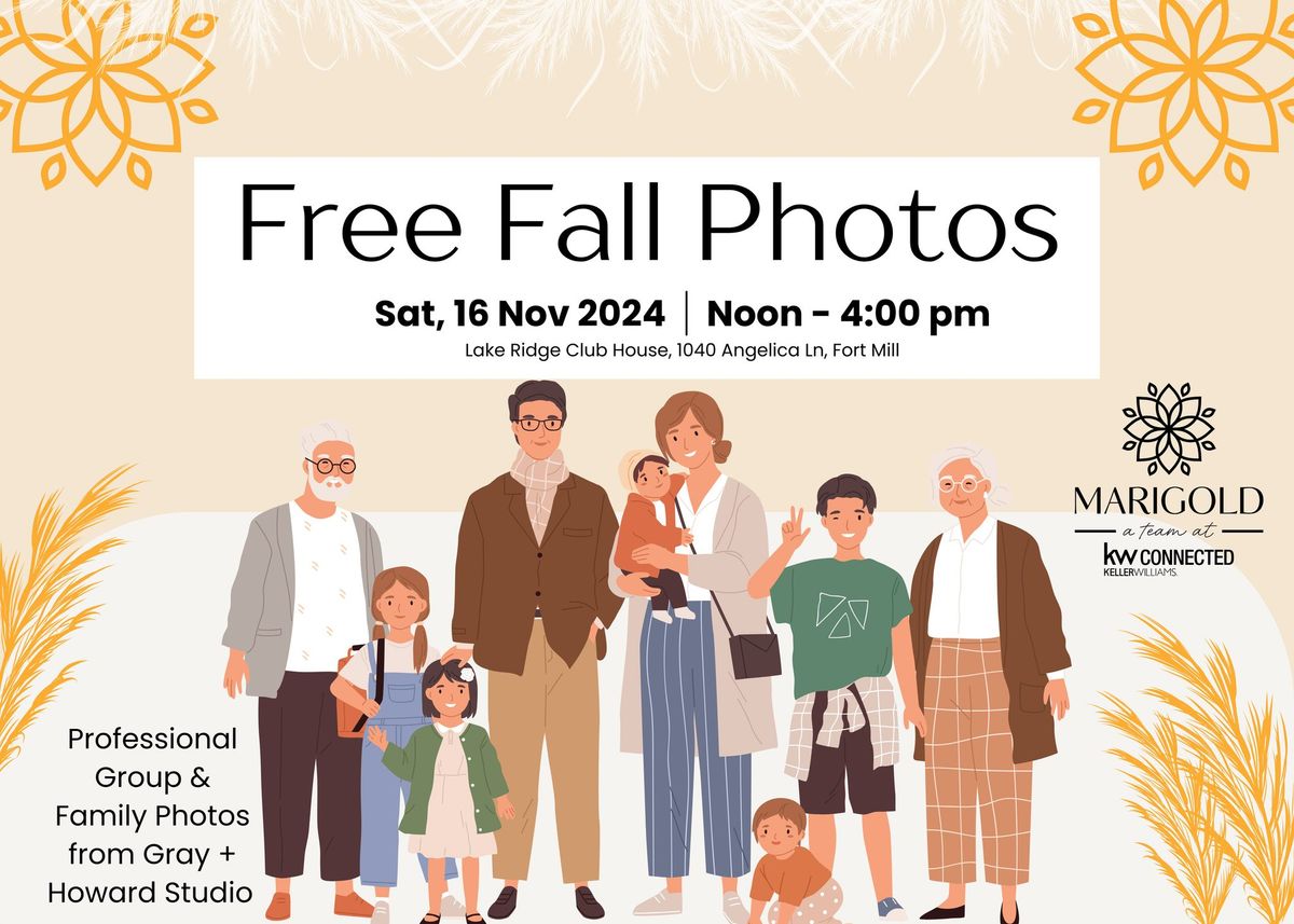 Free Fall Mini Photo Sessions