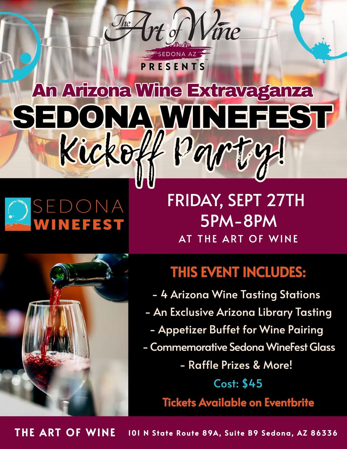 Sedona WineFest Kickoff Party!