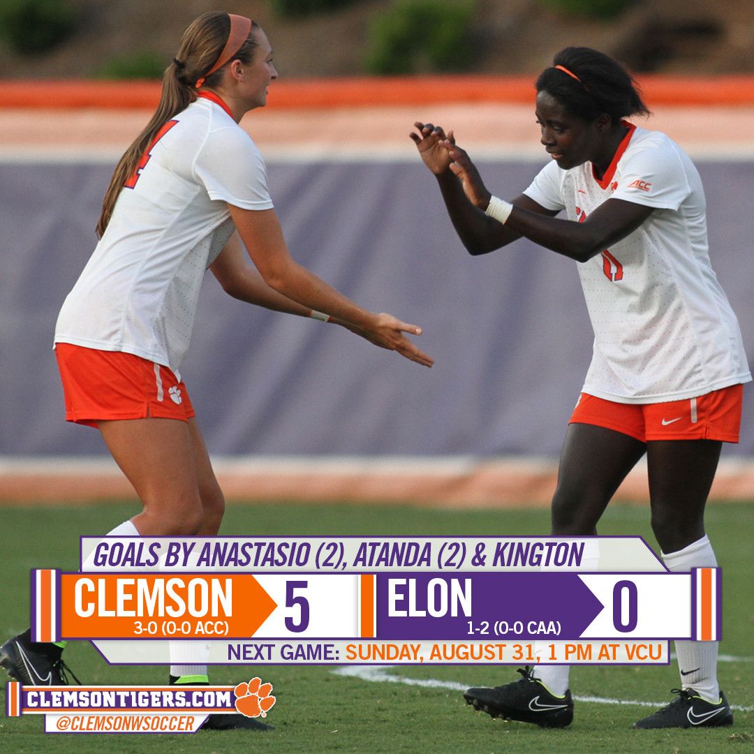 Clemson Tigers vs. Elon Phoenix