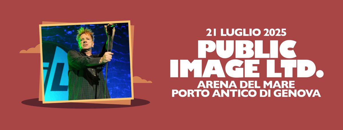 Public Image Ltd. - Mojotic Festival - Genova - 21.07.2025