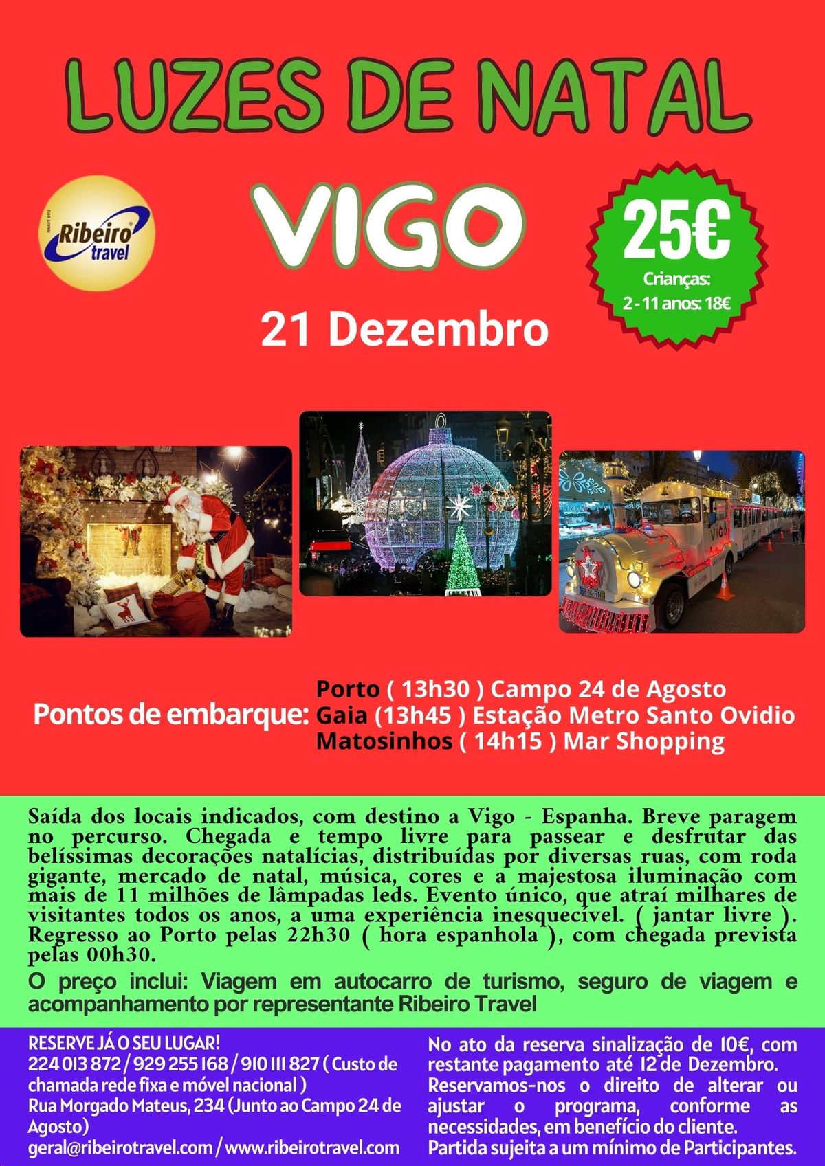 LUZES DE NATAL DE VIGO - 21 DEZEMBRO