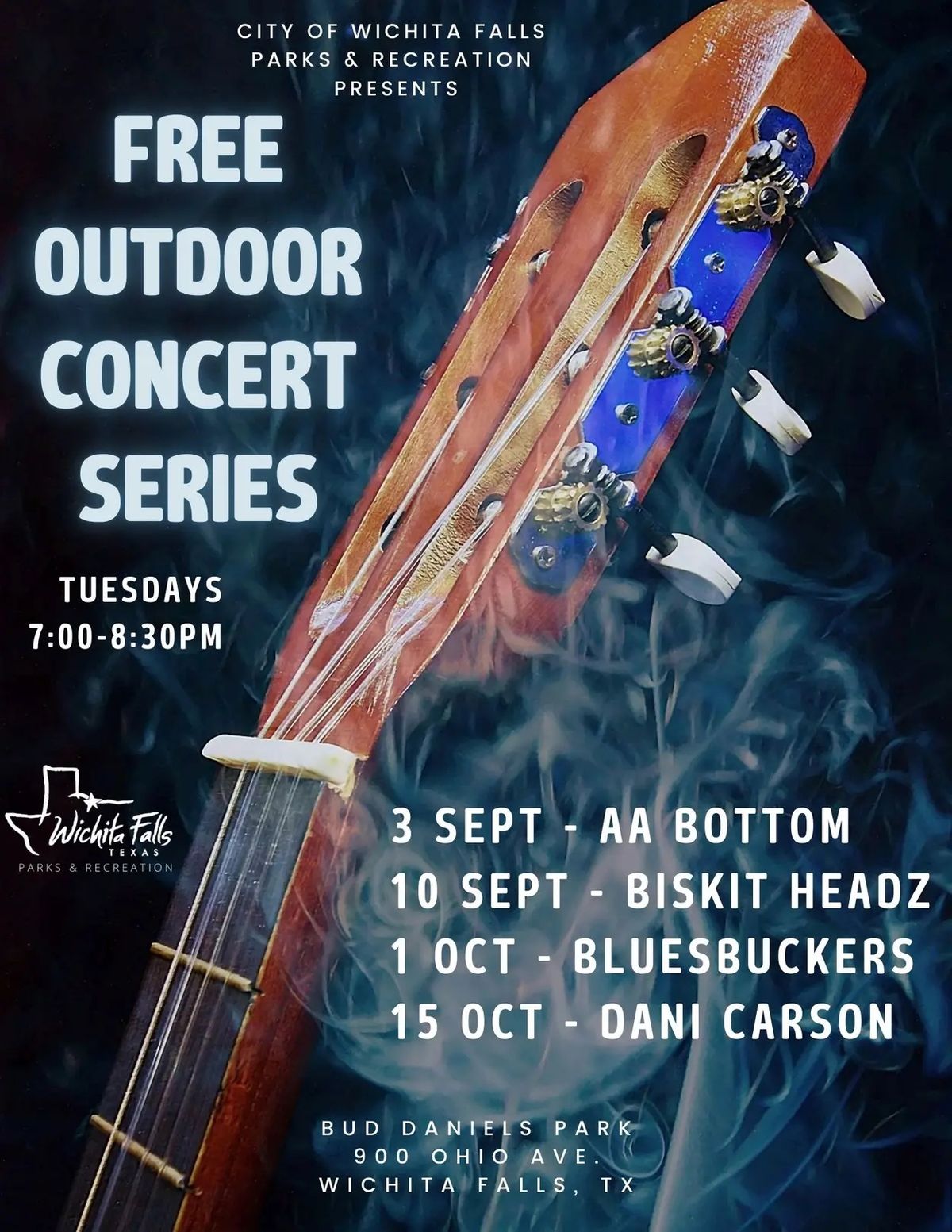 City of Wichita Falls presents Free Outdoor Concert Series 